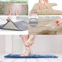 how to wash a memory foam bath mat